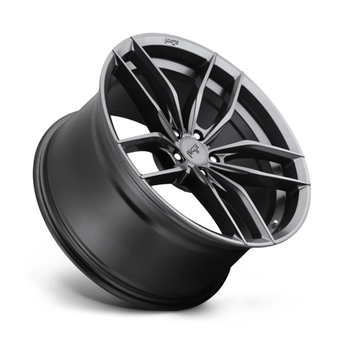 Niche M204 VOSSO Matte Anthracite 19x9.5 +48 5x112mm 66.6mm - Wheelwiz