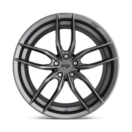 Niche M204 VOSSO Matte Anthracite 20x10.5 +20 5x115mm 71.5mm - Wheelwiz