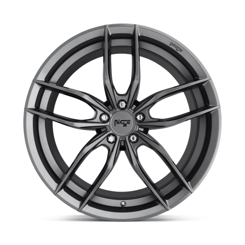 Niche M204 VOSSO Matte Anthracite 18x8 +40 5x108mm 72.6mm - Wheelwiz