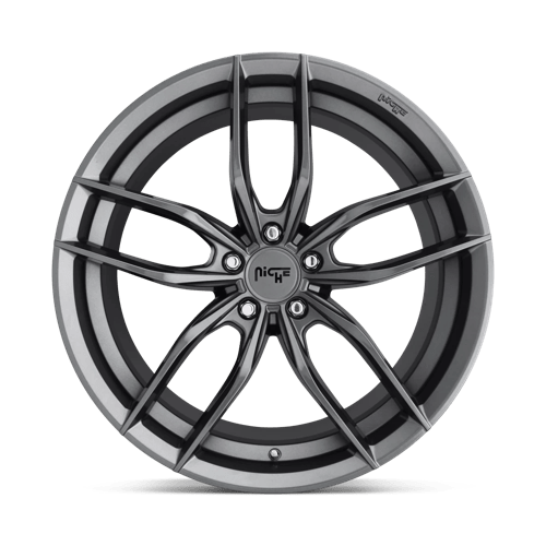 Niche M204 VOSSO Matte Anthracite 20x10.5 +40 5x114.3mm 72.6mm - WheelWiz