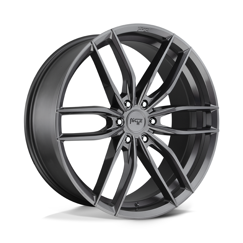 Niche M204 VOSSO Matte Anthracite 20x9 +20 6x114.3mm 66.1mm - WheelWiz