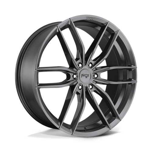 Niche M204 VOSSO Matte Anthracite 22x9.5 +30 6x135mm 87.1mm - Wheelwiz