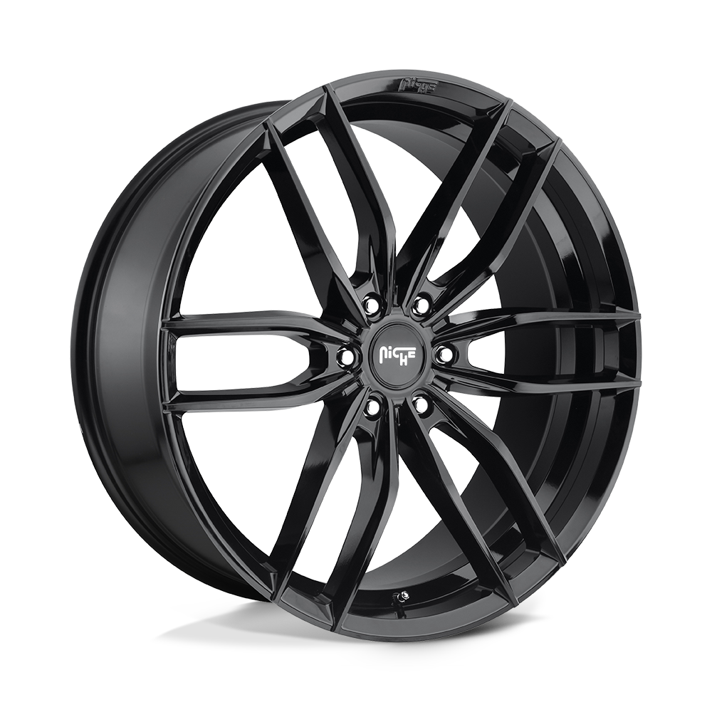 Niche M209 VOSSO Gloss Black 20x9 +20 6x114.3mm 66.1mm - WheelWiz