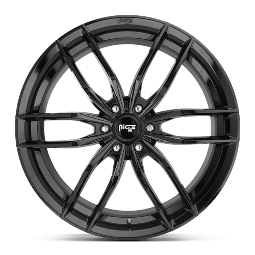 Niche M209 VOSSO Gloss Black 20x9 +20 6x135mm 87.1mm - Wheelwiz