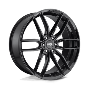 Niche M209 VOSSO Gloss Black 22x9.5 +30 6x120mm 67.1mm - Wheelwiz