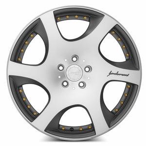 MRR VP3 Matte Gun Metal Graphite 19x8.5 +35 5x108mm 73.1mm - WheelWiz