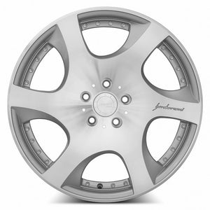 MRR VP3 Silver Machine Face 20x9 +15 5x100|5x120.7mm 66.6mm