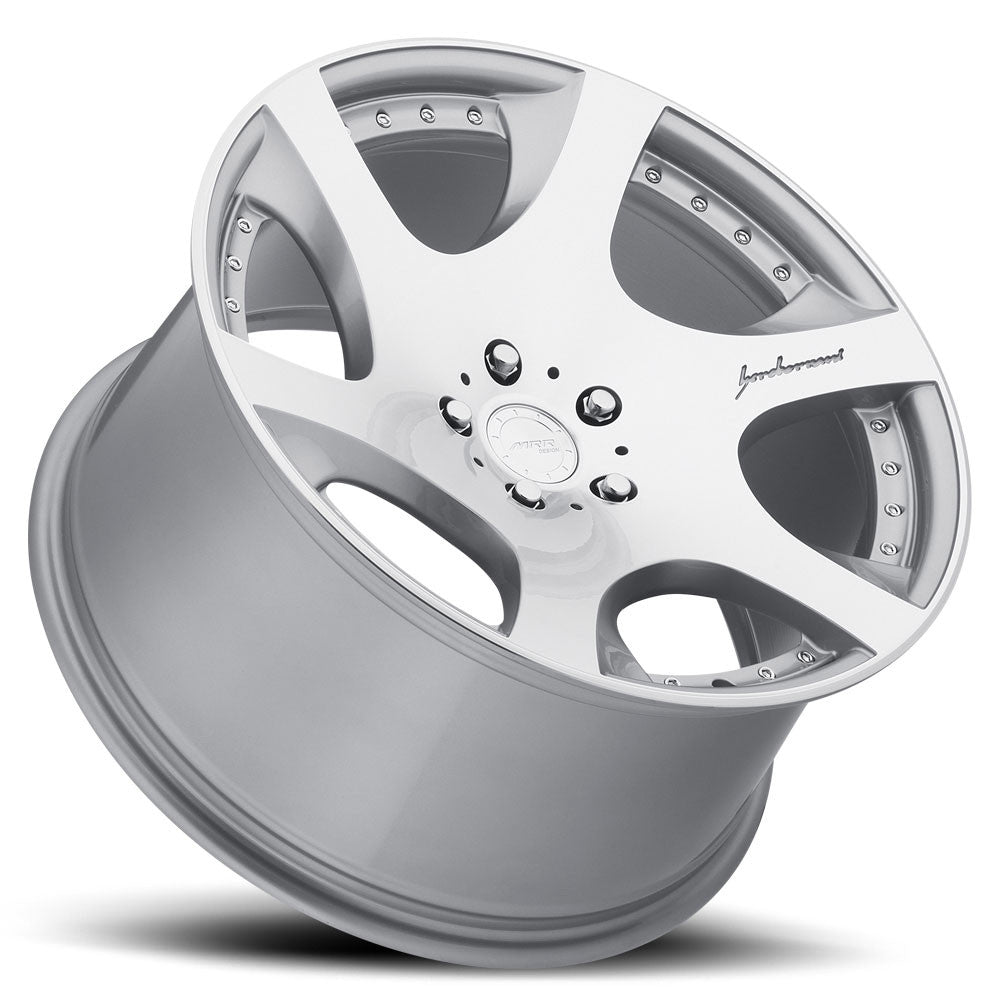 MRR VP3 Silver Machined Face 20x10.5 +20 5x120mm 72.6mm - Wheelwiz