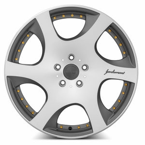 MRR VP3 Matte Gun Metal Graphite 20x9 +38 5x112mm 66.6mm - WheelWiz