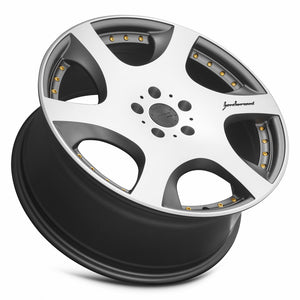 MRR VP3 Matte Gun Metal Graphite 20x9 +38 5x112mm 66.6mm - WheelWiz