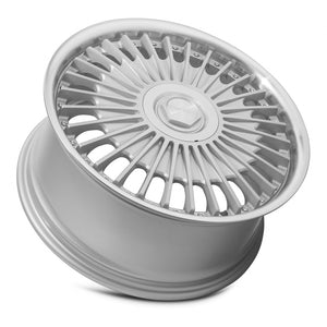 MRR VP4 Silver Machined Lip 19x8.5 +35 5x108mm 73.1mm - Wheelwiz