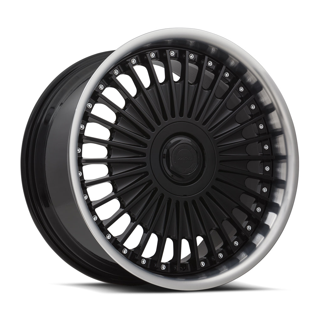 MRR VP4 Black Machined Lip 19x9.5 +20 5x120mm 72.6mm - Wheelwiz