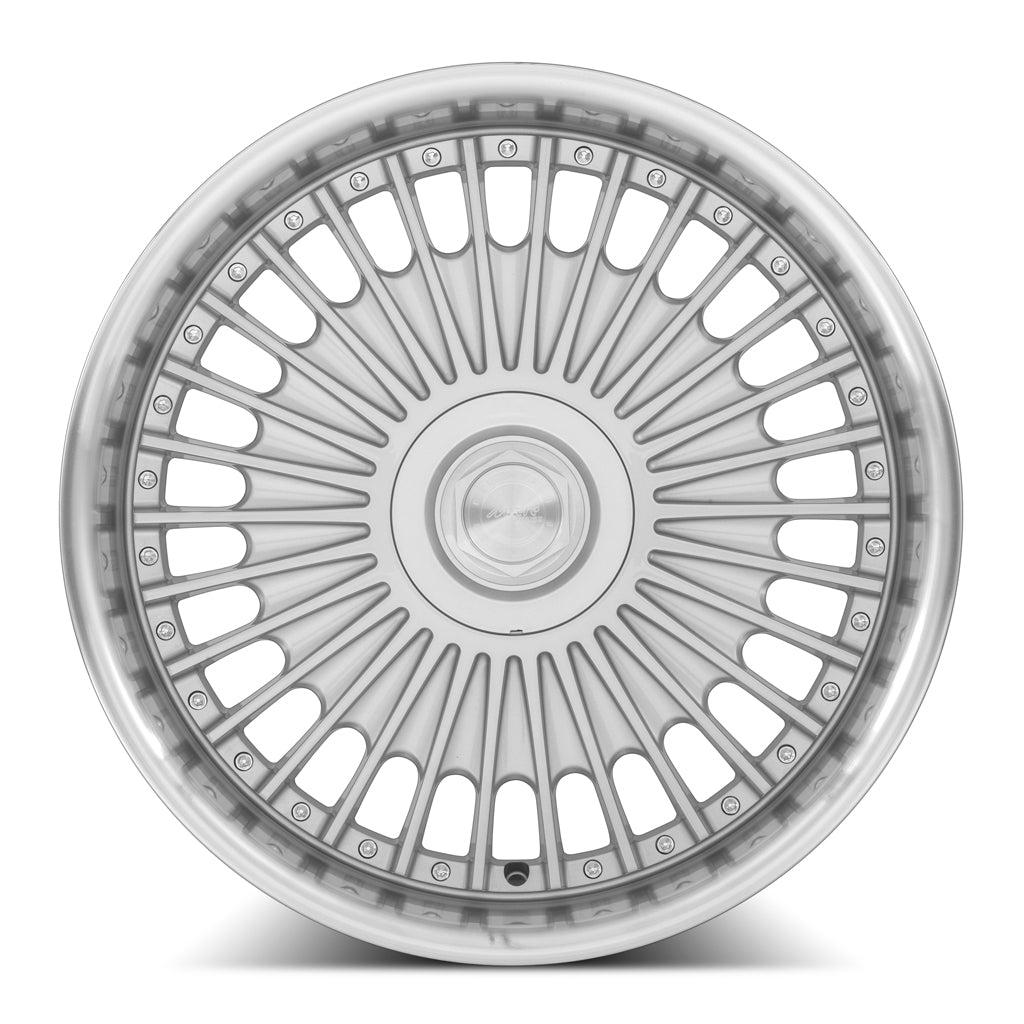 MRR VP4 Silver Machined Lip 20x10 +40 5x120mm 72.6mm - Wheelwiz