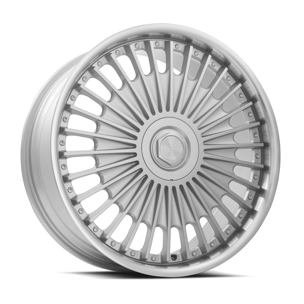 MRR VP4 Silver Machined Lip 22x9 +20 5x120mm 72.6mm - Wheelwiz