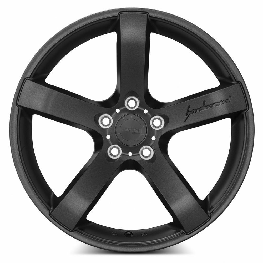 MRR VP5 Matte Gun Metal Graphite 18x9.5 +40 5x108mm 73.1mm