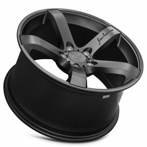 MRR VP5 Matte Gun Metal Graphite 18x9.5 +20 5x100|5x120.7mm 66.6mm