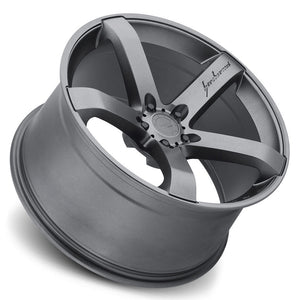 MRR VP5 Matte Gun Metal Graphite 20x10.5 +20 5x100|5x120.7mm 66.6mm