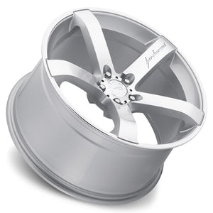 MRR VP5 Silver Machined Face 20x10.5 +40 5x108mm 73.1mm - Wheelwiz