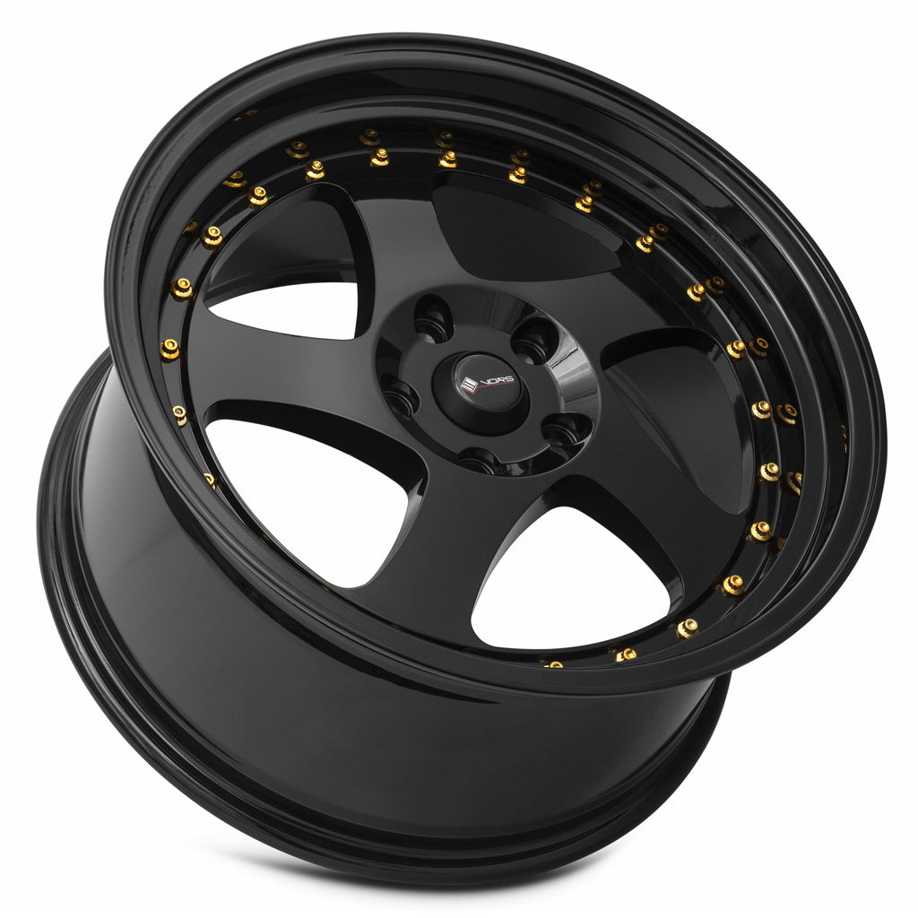 Vors VR2 Gloss Black 18x9 +35 5x115mm 73.1mm - Wheelwiz