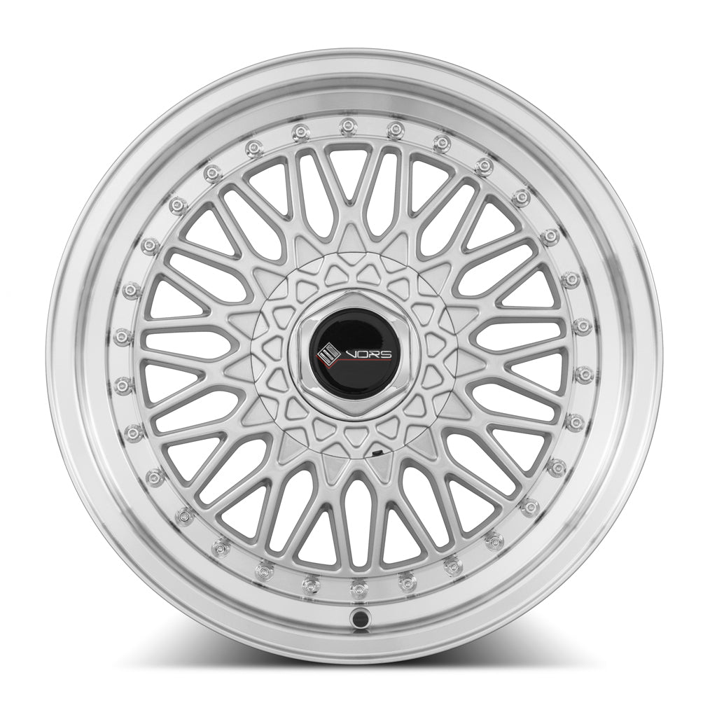 Vors VR3 Silver Machined Face 16x8 +30 4x98mm 73.1mm - Wheelwiz