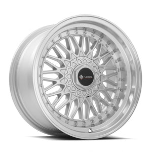 Vors VR3 Silver Machined Face 15x8 +20 4x108mm 73.1mm - Wheelwiz