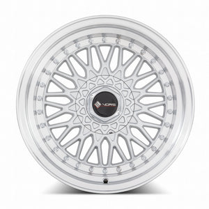 Vors VR3 Silver Machined Face 16x8 +20 4x108mm 73.1mm - Wheelwiz