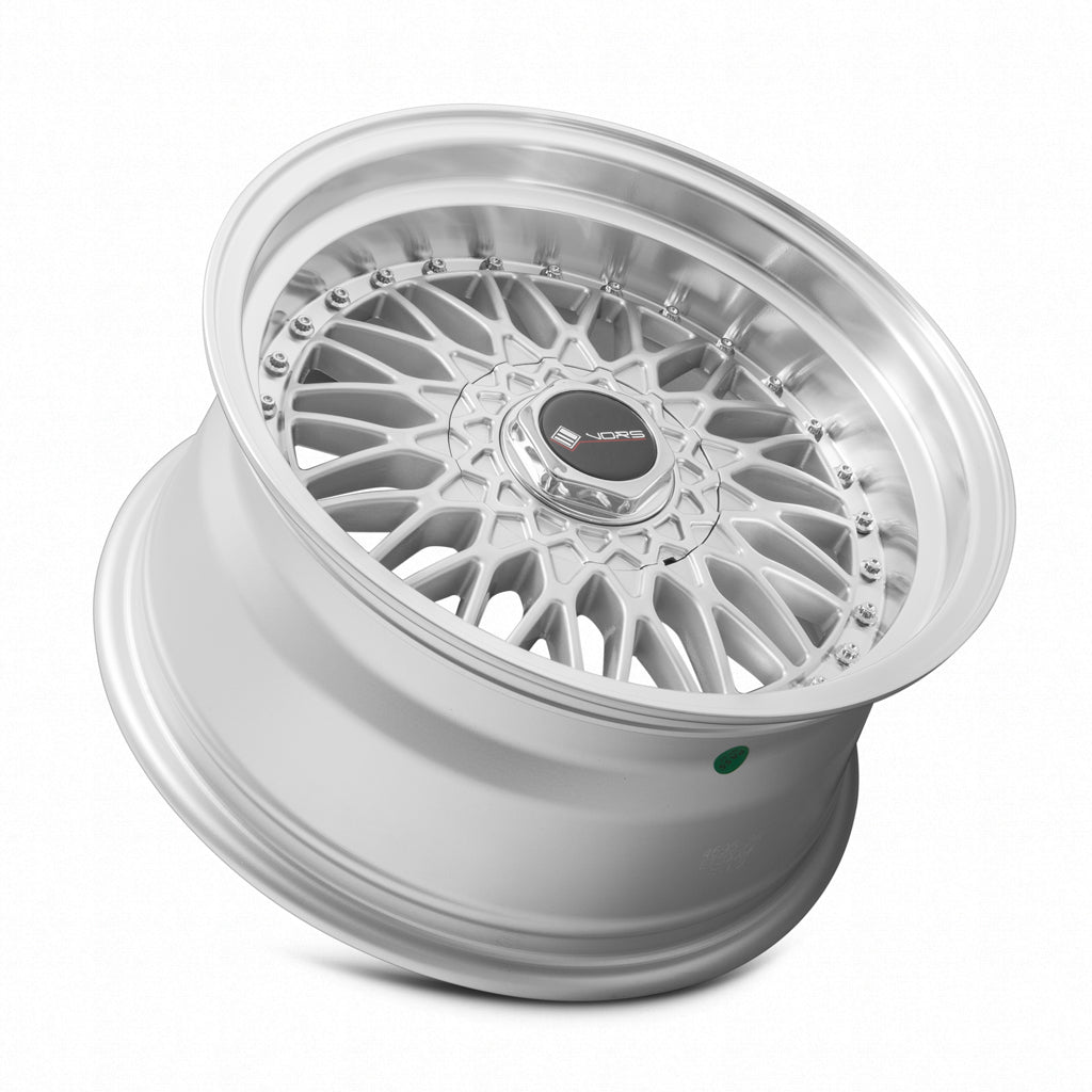 Vors VR3 Silver Machined Face 16x8 +20 4x98mm 73.1mm - Wheelwiz