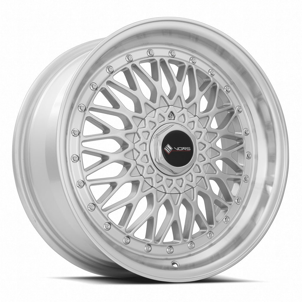 Vors VR3 Silver Machined Face 17x8 +33 4x98mm 73.1mm - Wheelwiz