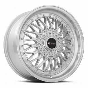Vors VR3 Silver Machined Face 17x8 +33 4x98mm 73.1mm - Wheelwiz
