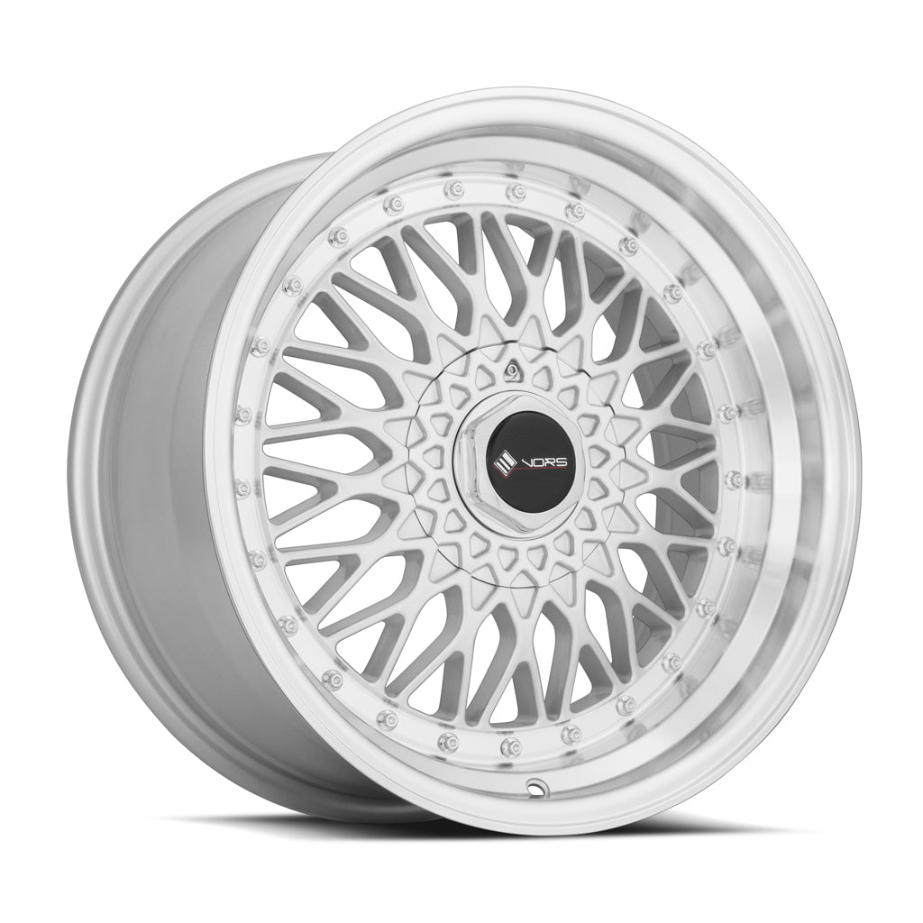 Vors VR3 Silver Machined Face 17x8.5 +30 5x114.3mm 73.1mm - Wheelwiz