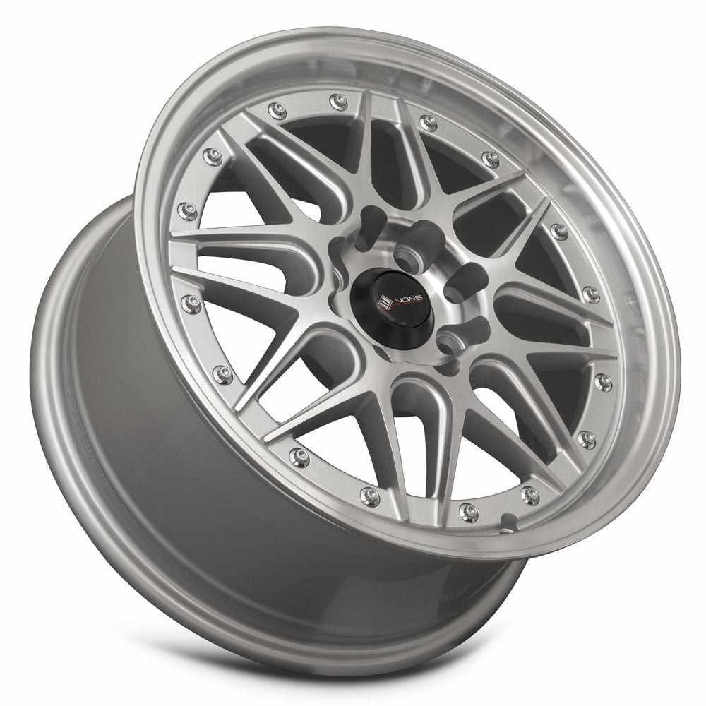 Vors VR7 Silver Machined Face 15x7 +35 4x98mm 73.1mm - Wheelwiz