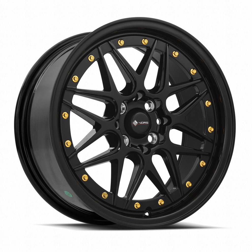 Vors VR7 Gloss Black 16x7 +38 4x100|4x114.3mm 73.1mm - Wheelwiz