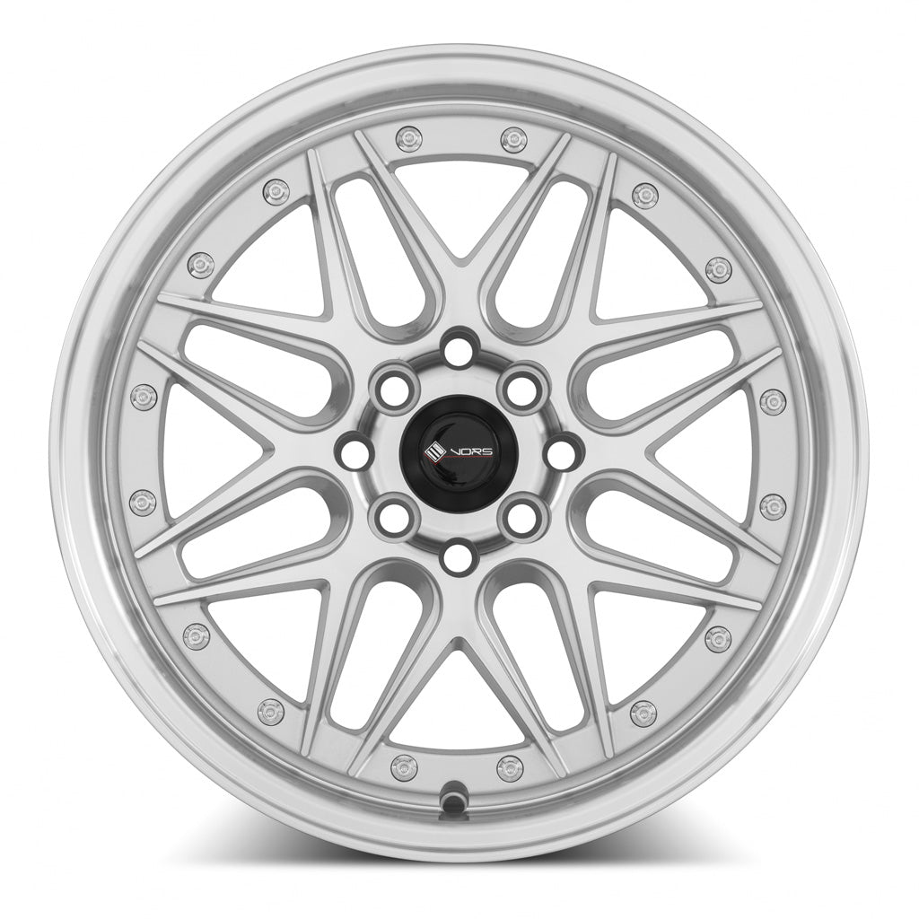 Vors VR7 Silver Machined Face 16x7 +38 4x98mm 73.1mm - Wheelwiz