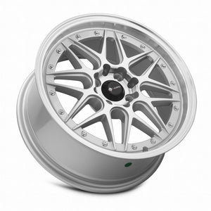 Vors VR7 Silver Machined Face 16x7 +38 4x98mm 73.1mm - Wheelwiz