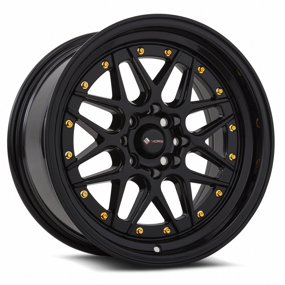 Vors VR7 Gloss Black 16x8 +20 4x108mm 73.1mm - Wheelwiz
