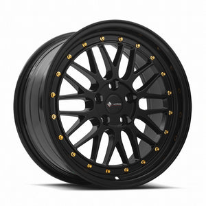 Vors VR8 Gloss Black 17x8 +35 4x100|-5x115mm 73.1mm - Wheelwiz