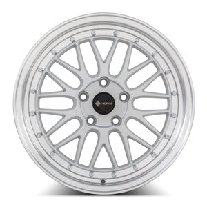 Vors VR8 Silver Machined Lip 17x8 +35 5x115mm 73.1mm - Wheelwiz