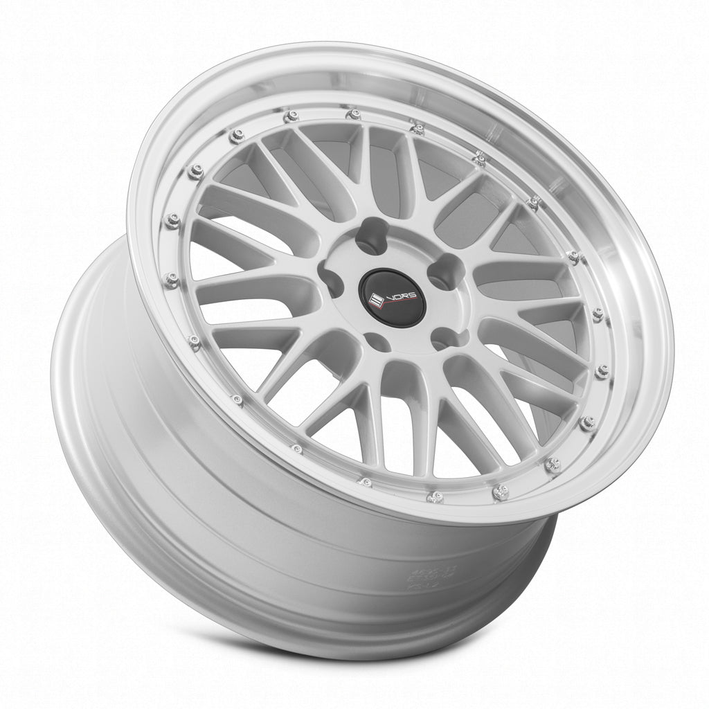 Vors VR8 Silver Machined Lip 17x8 +35 5x110mm 73.1mm - Wheelwiz