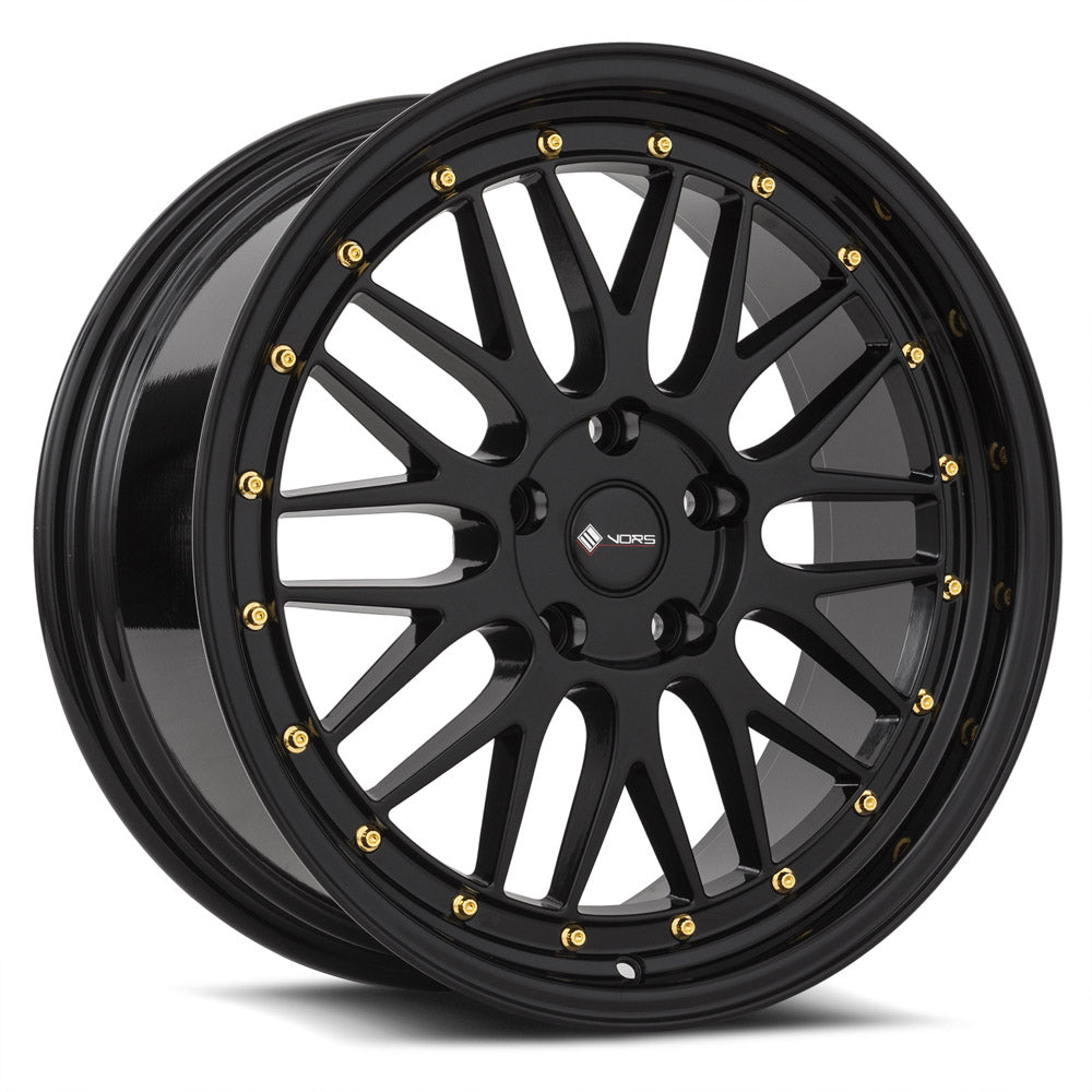 Vors VR8 Gloss Black 18x8 +35 5x100mm 73.1mm - Wheelwiz
