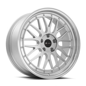 Vors VR8 Silver Machined Lip 19x8.5 +35 5x114.3mm 73.1mm - Wheelwiz