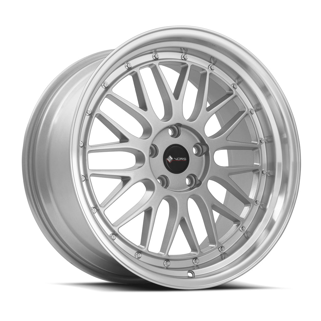 Vors VR8 Silver Machined Lip 19x9.5 +22 5x114.3mm 73.1mm - Wheelwiz