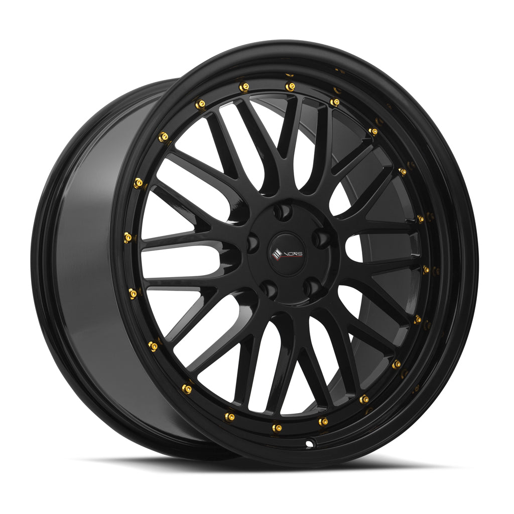 Vors VR8 Gloss Black 20x9.5 +35 5x114.3mm 73.1mm - Wheelwiz