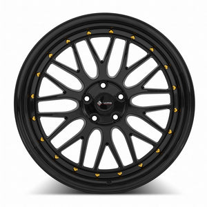 Vors VR8 Gloss Black 20x9.5 +35 5x120mm 73.1mm - Wheelwiz