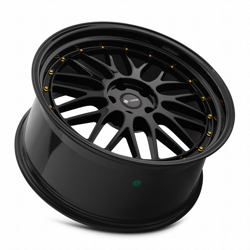 Vors VR8 Gloss Black 20x9.5 +35 5x108mm 73.1mm - Wheelwiz