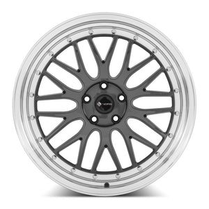 Vors VR8 Hyper Black Machined Lip 20x9.5 +35 5x115mm 73.1mm - Wheelwiz