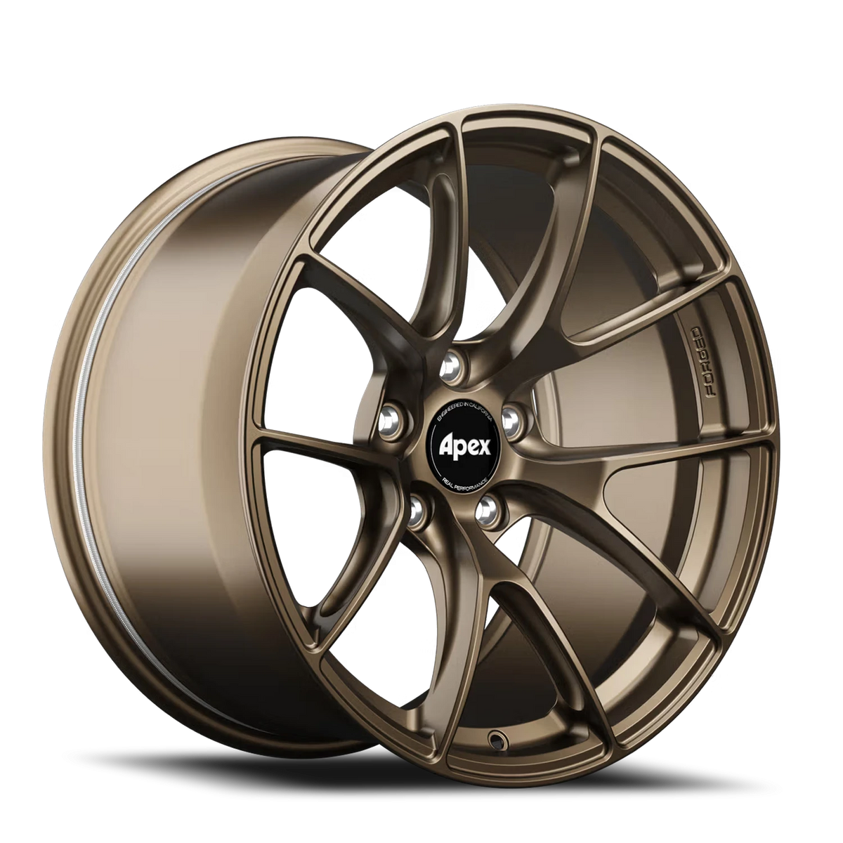 Apex VS-5RS Porsche Satin Bronze 18x9 +46 5x130mm 71.6mm - Wheelwiz