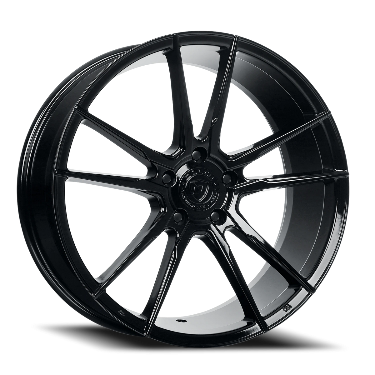 Dolce Performance Vain Gloss Black 20x8.5 +35 5x112mm 66.56mm