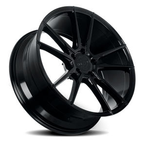 Dolce Performance Vain Gloss Black 20x8.5 +28 5x112mm 66.56mm