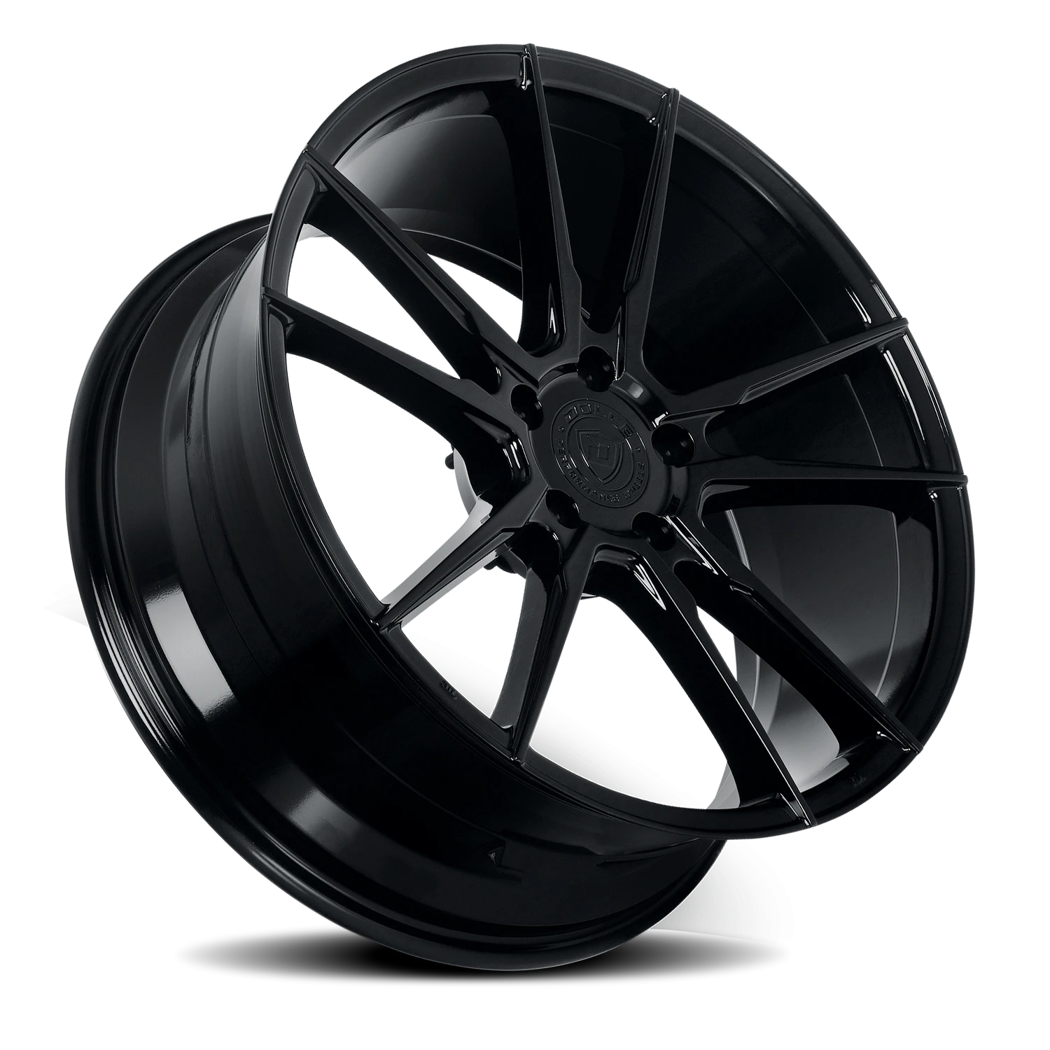 Dolce Performance Vain Gloss Black 19x8.5 +28 5x112mm 66.56mm