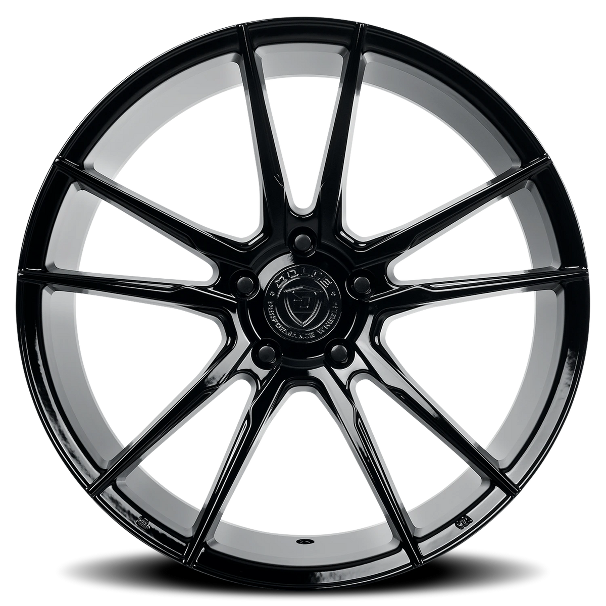 Dolce Performance Vain Gloss Black 19x8.5 +35 5x114.3mm 73.1mm